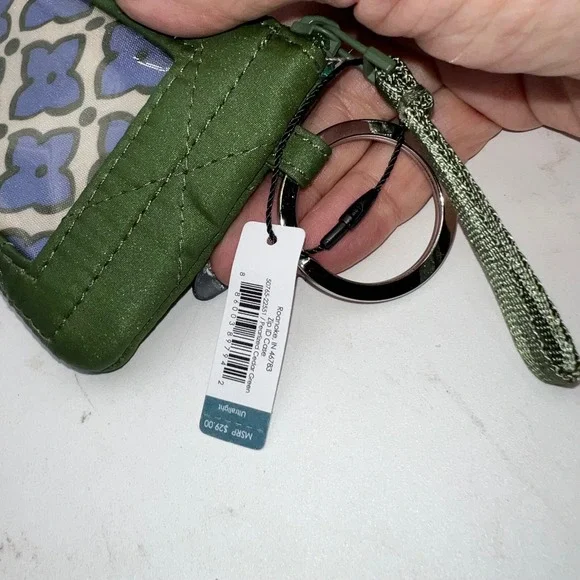 Vera Bradley Mini ID Coin Pouch Wallet Wristlet NWT - Picture 2 of 6